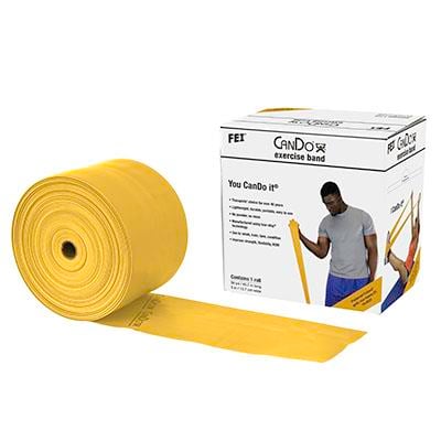 CanDo Low Powder Exercise Band - 45,5 mt - Gold - xxx-heavyDirenç BantlarıCando10-5227CanDo Low Powder Egzersiz Bandı - 45,5 m Gold XXX-Heavy | Yüksek Dirençli Bant