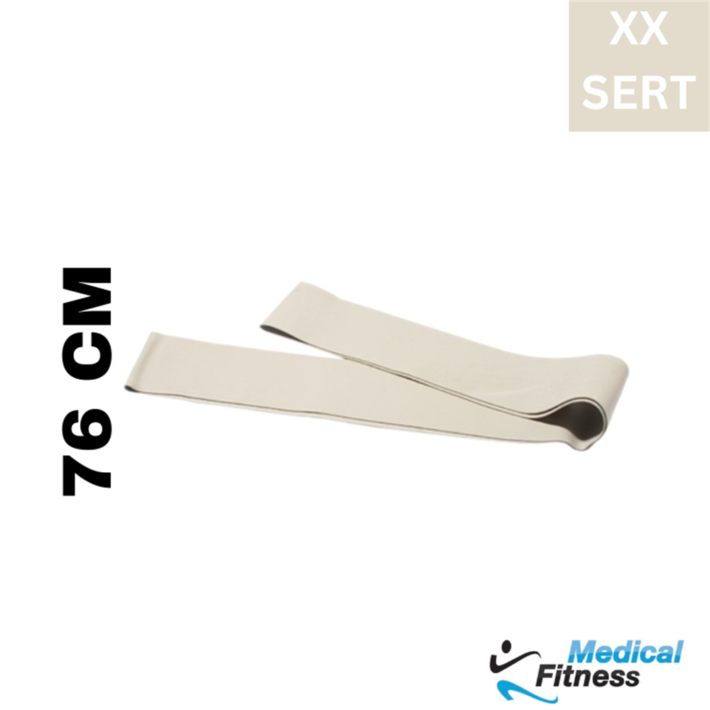 CANDO® BAND EXERCİSE LOOP EGZERSİZ BANDI 76CM gümüş-XX SertDirenç BantlarıCando10-5296CanDo® Egzersiz Bandı Exercise Band Loop 76cm Gümüş-XX Sert