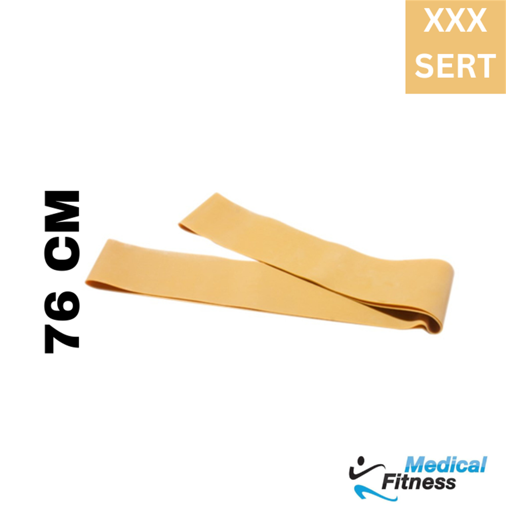 CANDO® BAND EXERCİSE LOOP EGZERSİZ BANDI 76CM Altın-XXX SertDirenç BantlarıCando10-5297CanDo® Egzersiz Bandı Exercise Band Loop 76cm Altın-XXX Sert