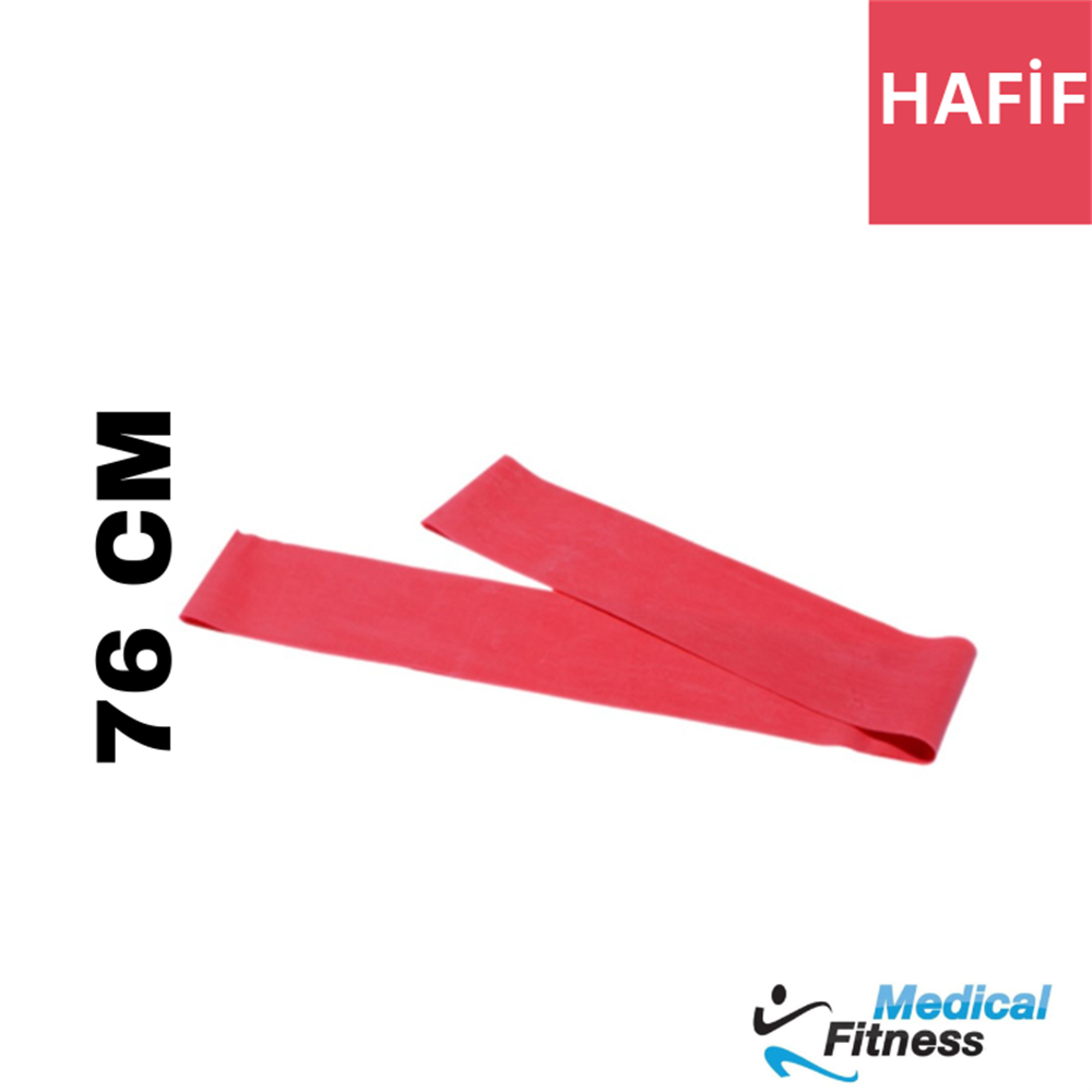 CANDO® BAND EXERCİSE LOOP EGZERSİZ BANDI 76CM kırmızı-HafifDirenç BantlarıCando10-5292CanDo® Egzersiz Bandı Exercise Band Loop 76cm Kırmızı-Hafif