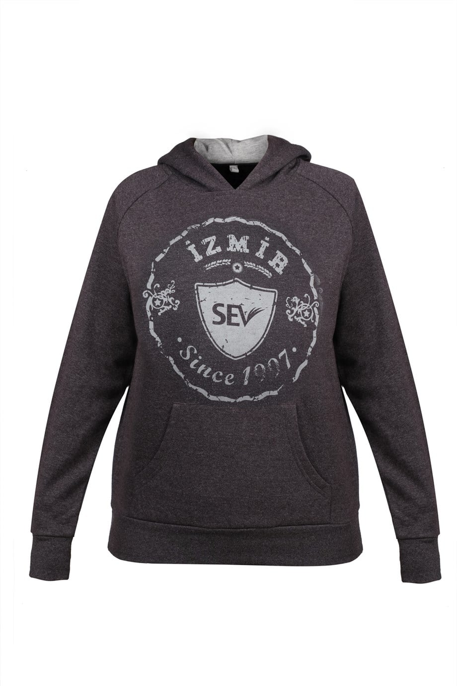 Kapşonlu Fermuarsız S-Tshırt