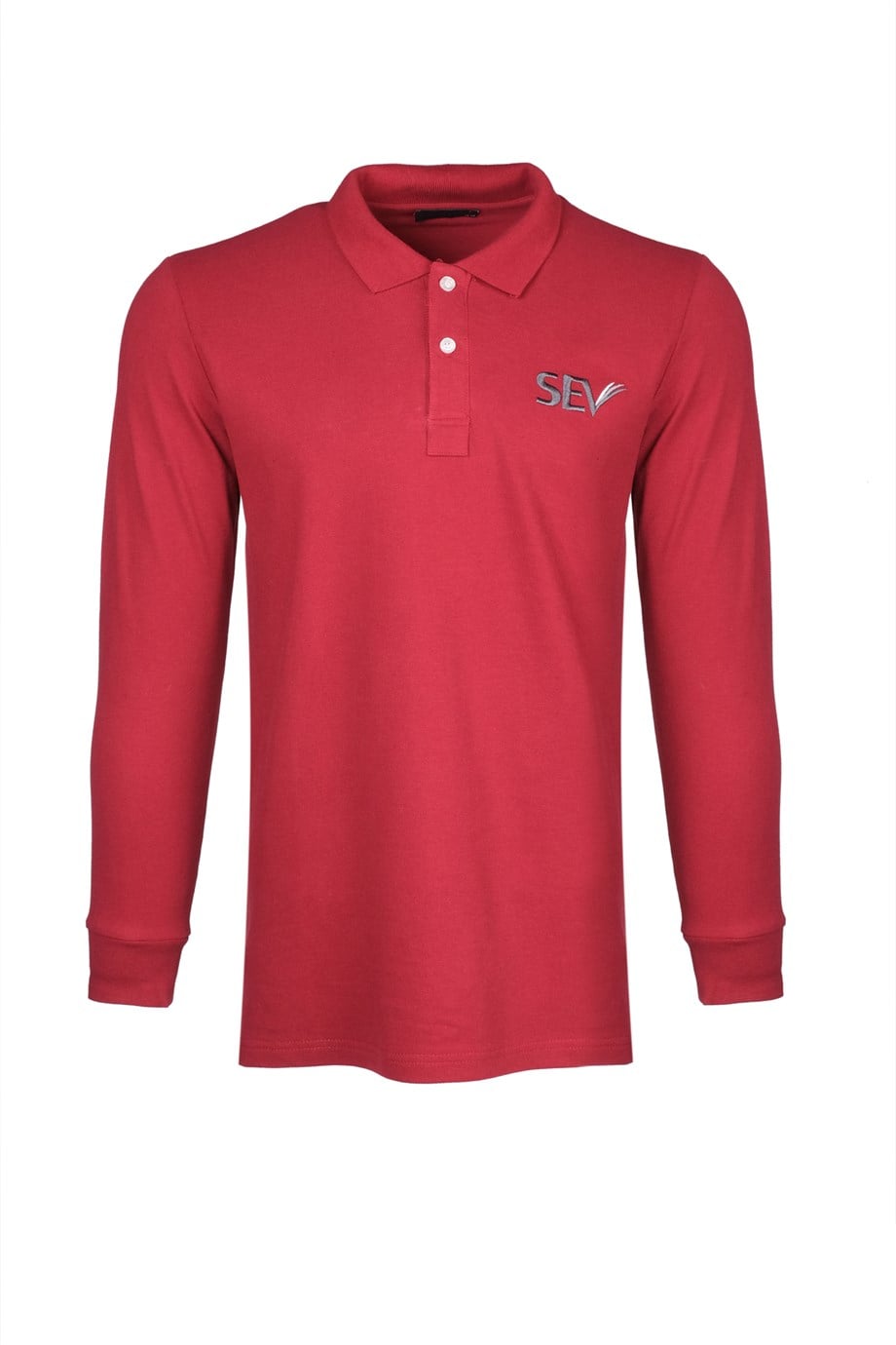 Polo Yaka Uzun Kol T-Shirt