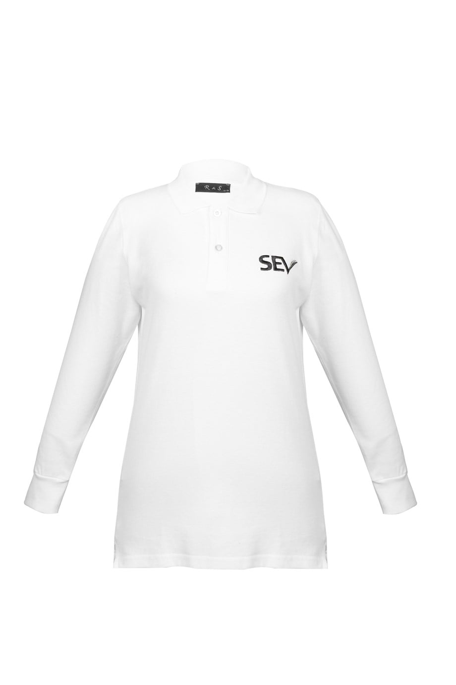 Polo Yaka Uzun Kol T-Shirt