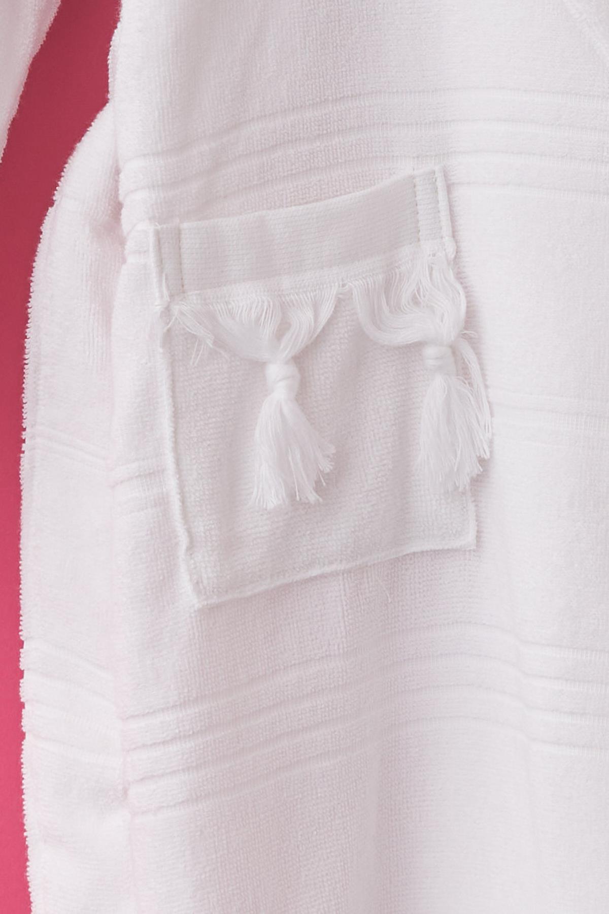 Girls Crab Printed Bathrobe Towel