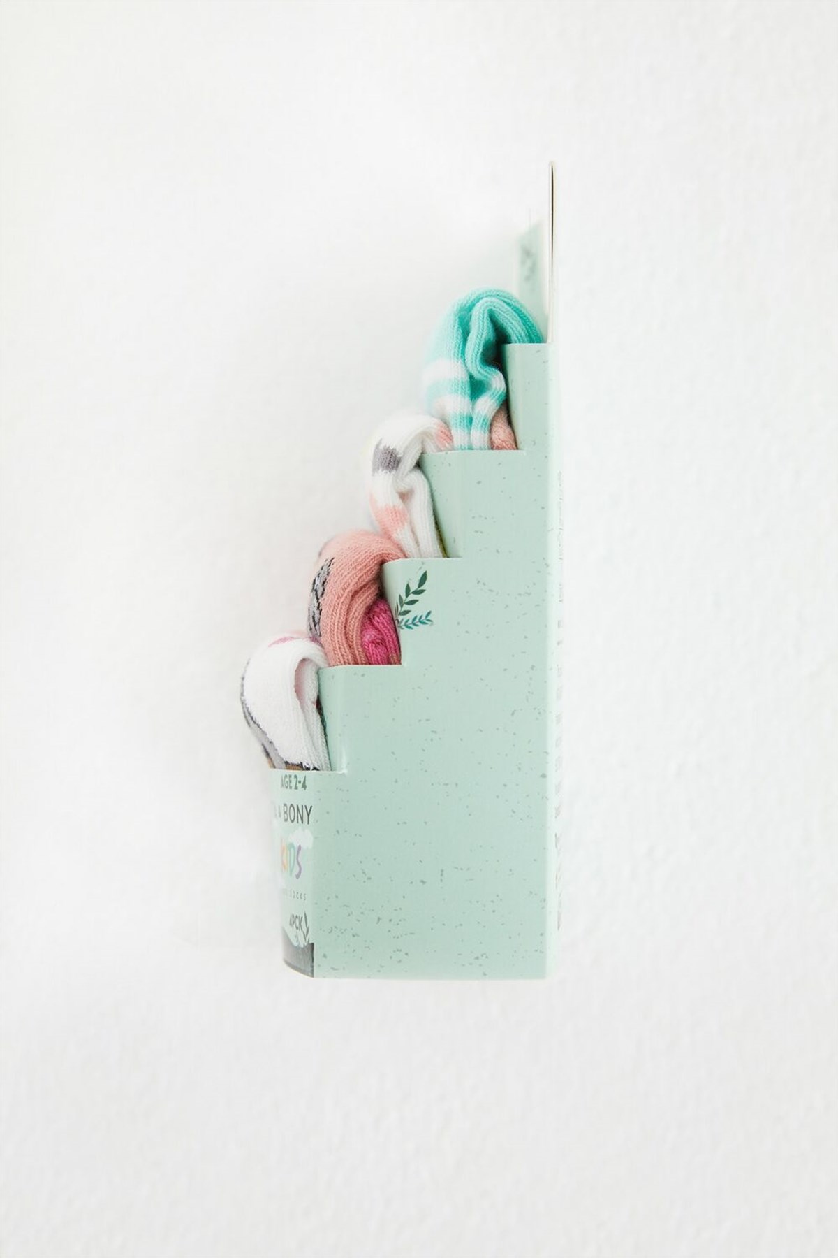 4 lü Paket Lazy Koala Kız Kids Step Çorap Patterned