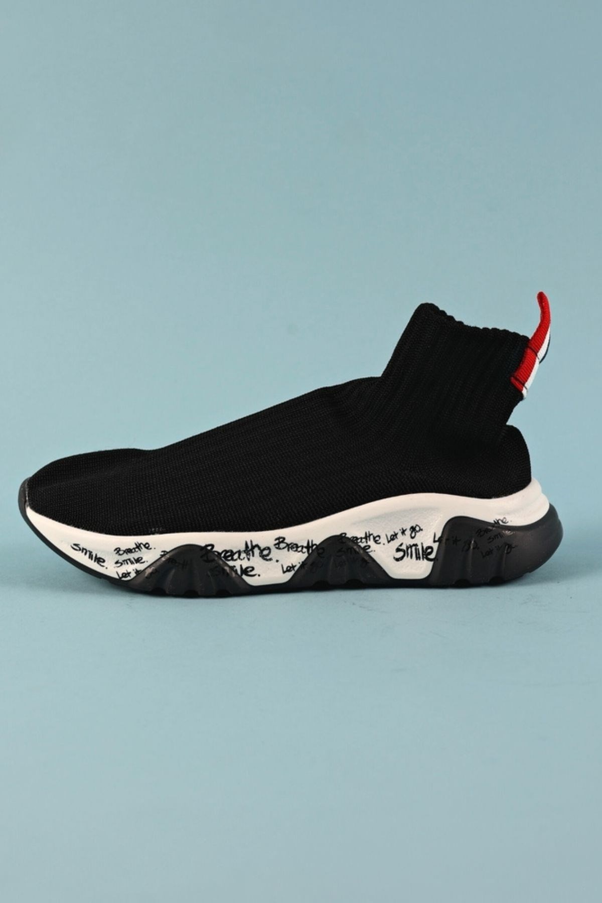 Derby Çorap Ayakkabı SİYAH