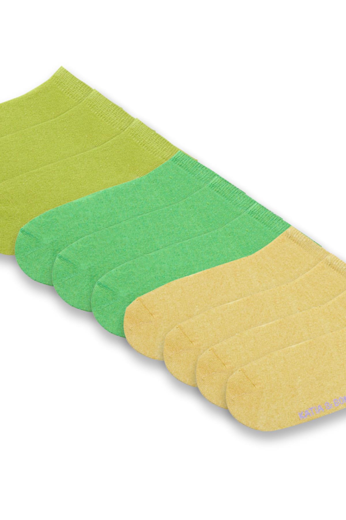 10Lu Paket Recycled Erkek Step Çorap