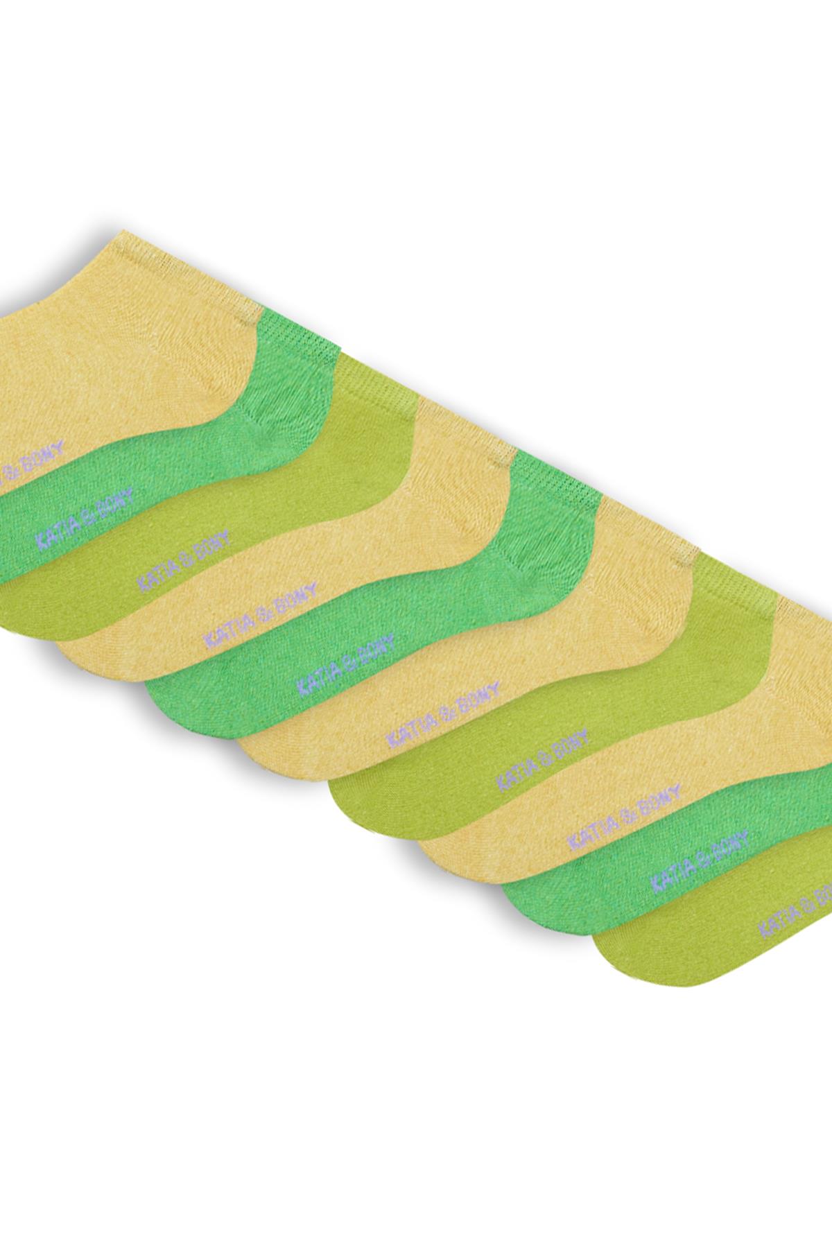 10Lu Paket Recycled Erkek Step Çorap