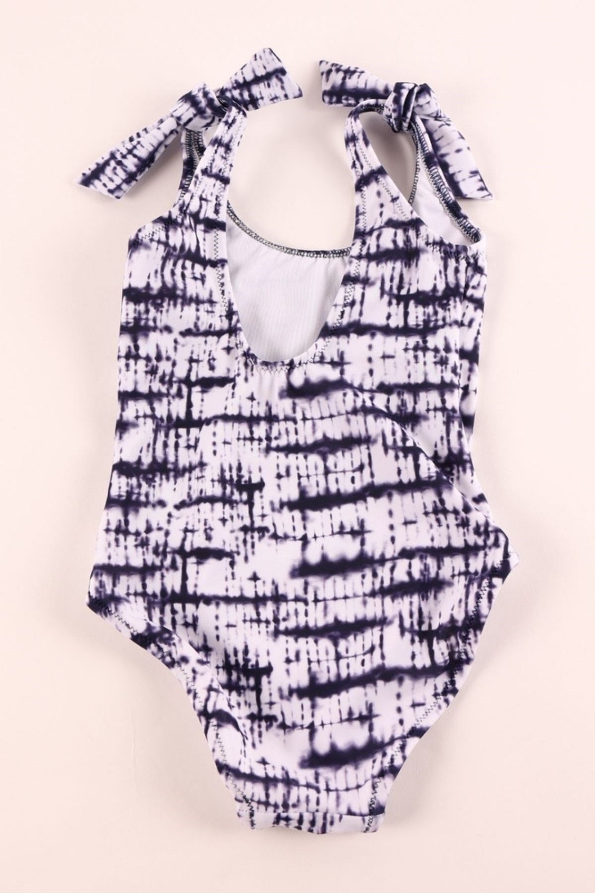 Marine Kız Çocuk Mayo Desenli