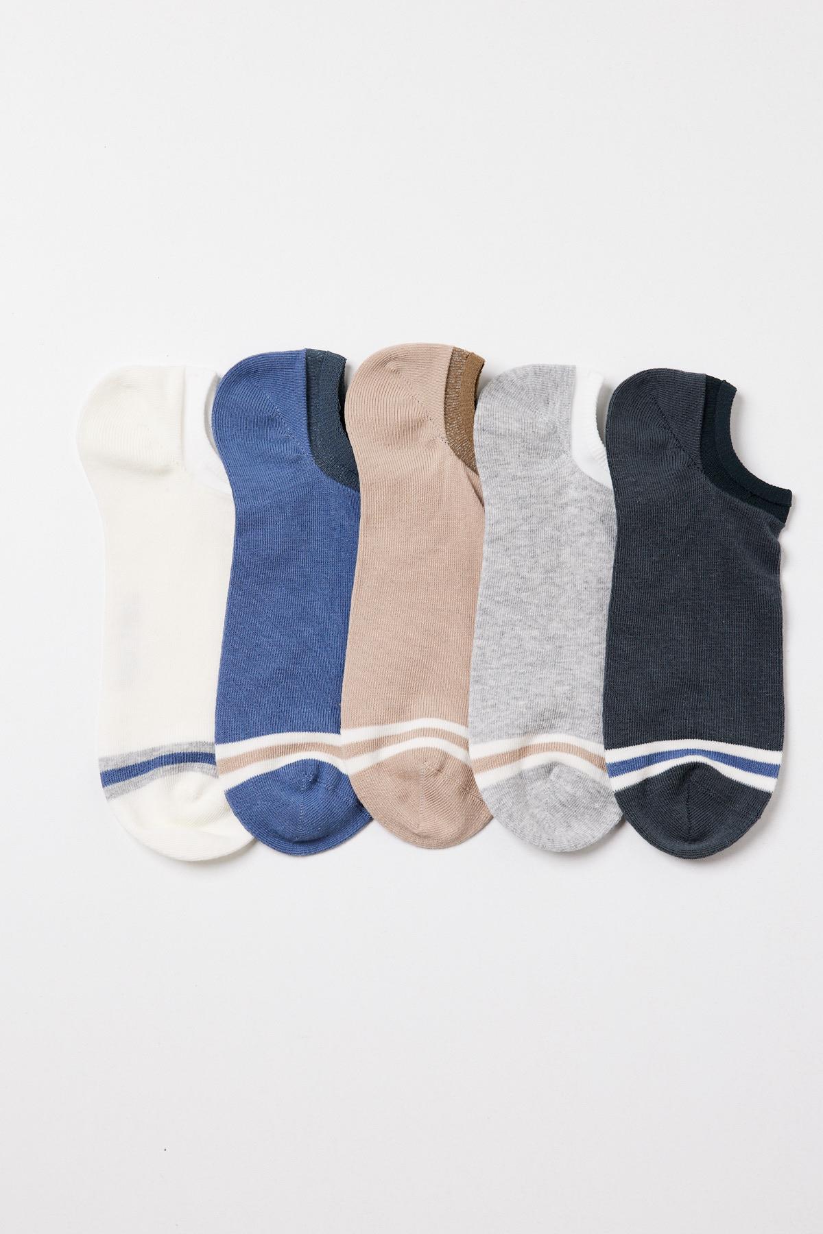 Mens 5-Pack Step Socks