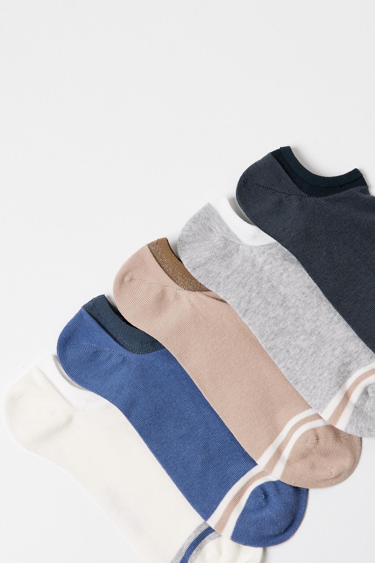 Mens 5-Pack Step Socks