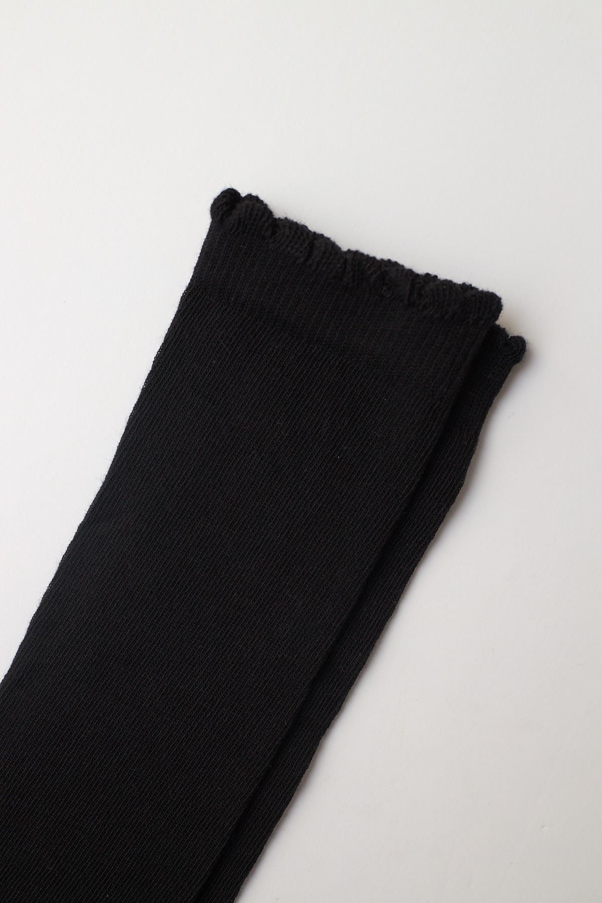 Girls Knee-High Socks Black