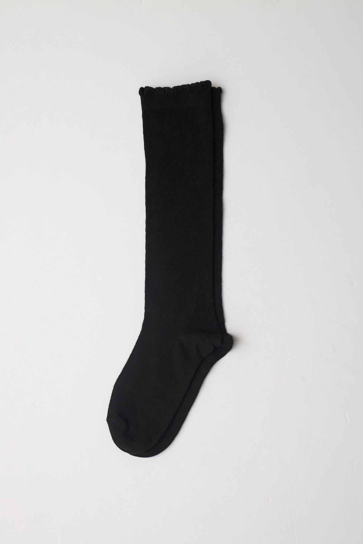 Girls Knee-High Socks Black