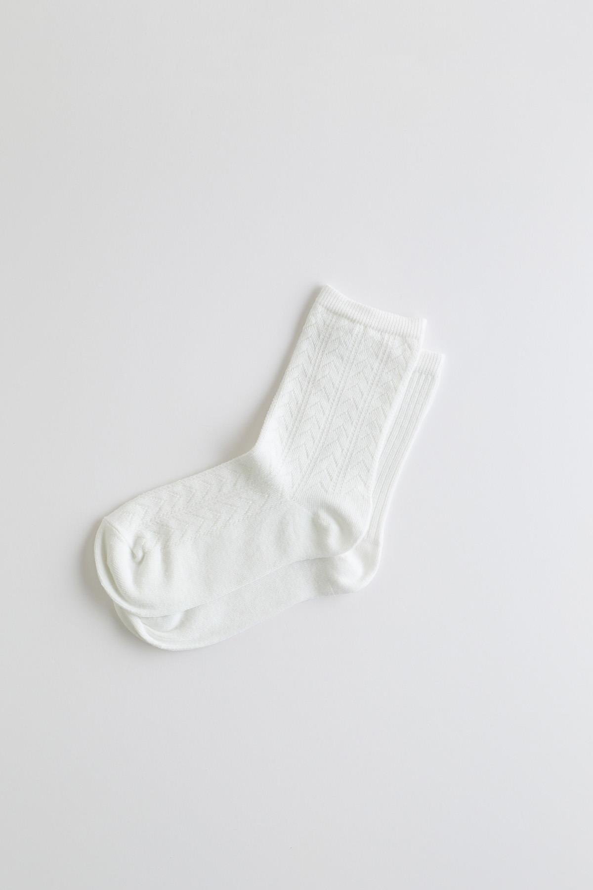 Childrens 2-Piece Pack Ankle Socks White