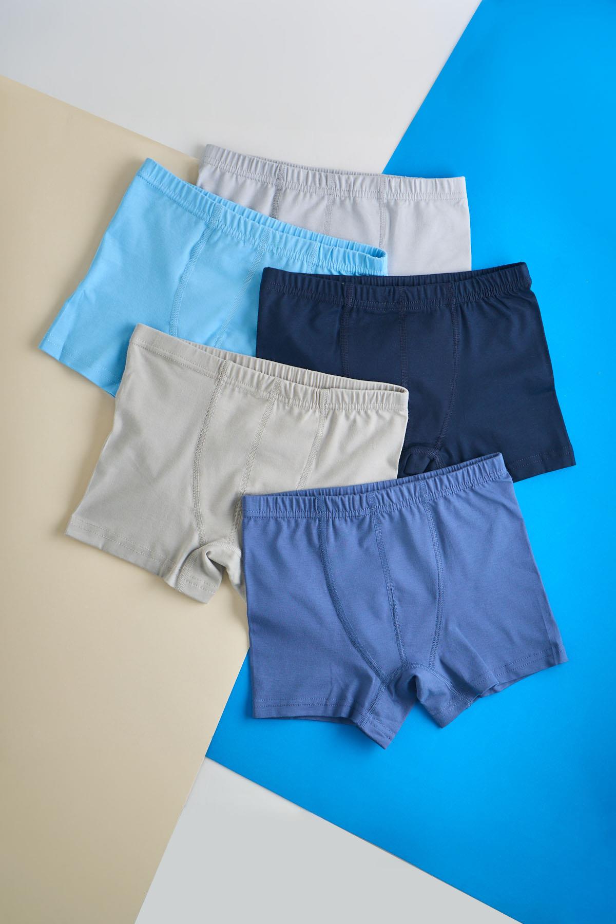Boys 5-Pack Boxer Shorts Multi-Color