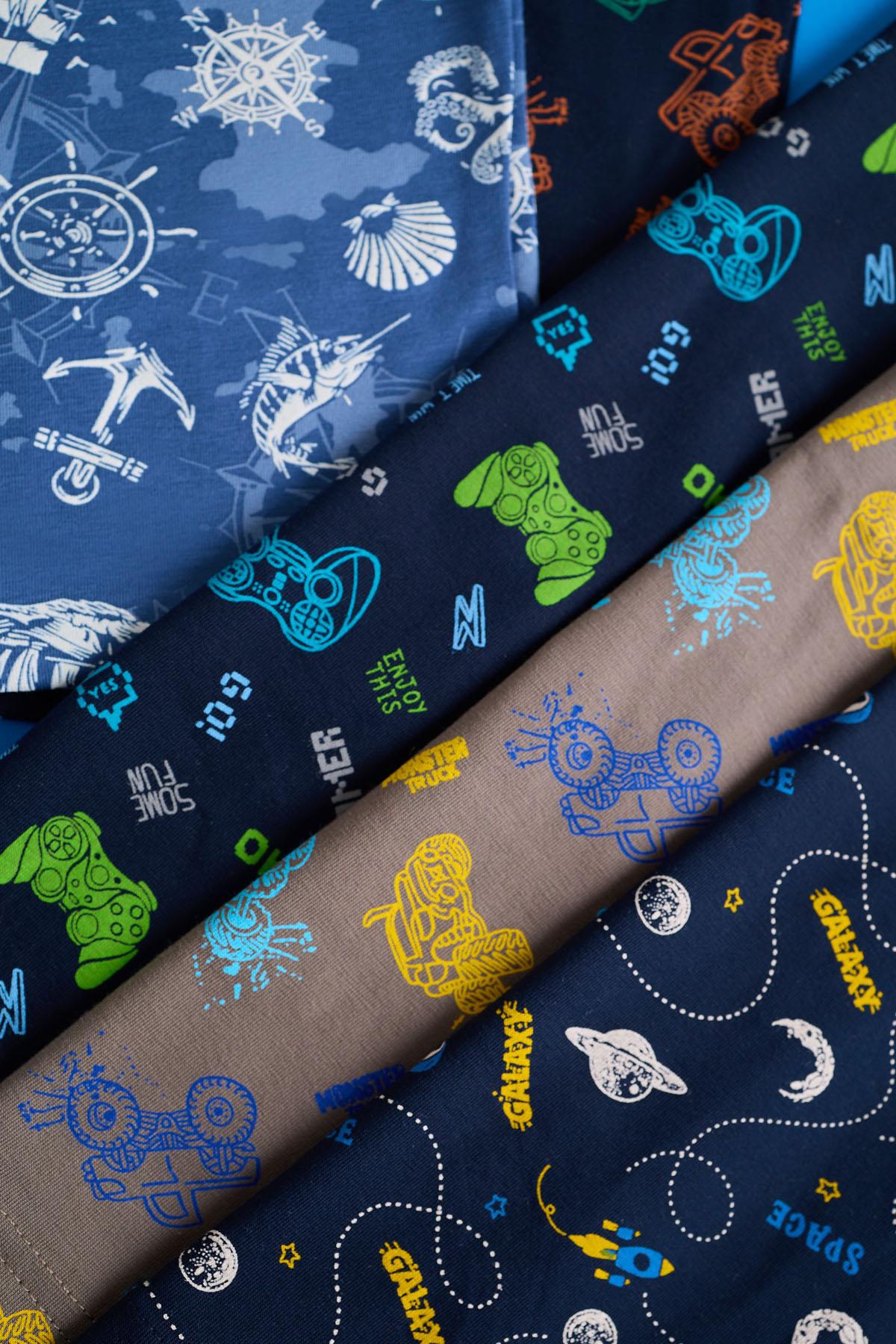 Boys 5-Pack Printed Tank Tops - Multi-Color