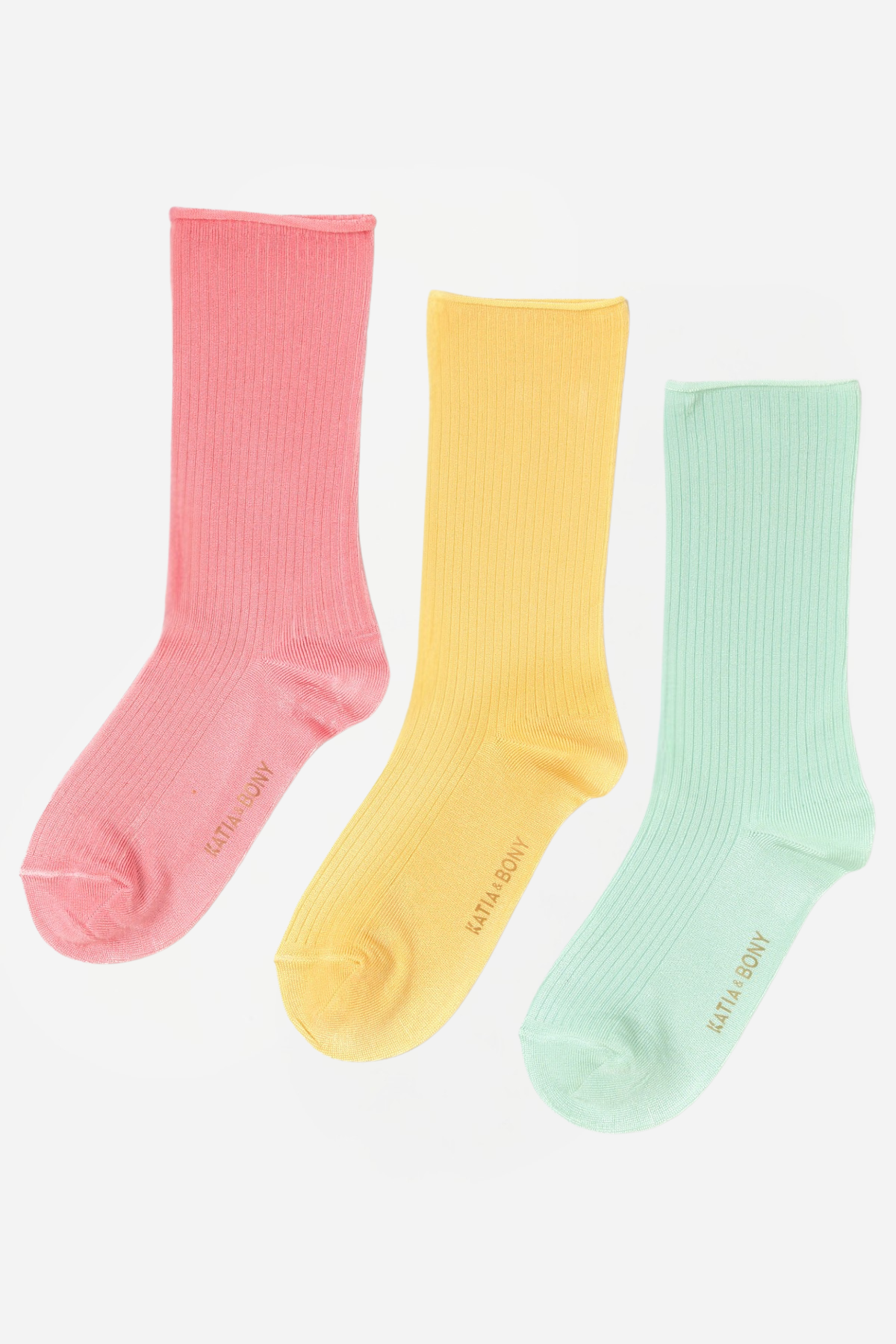 Womens 3-Pack Socket Socks Multi-Color