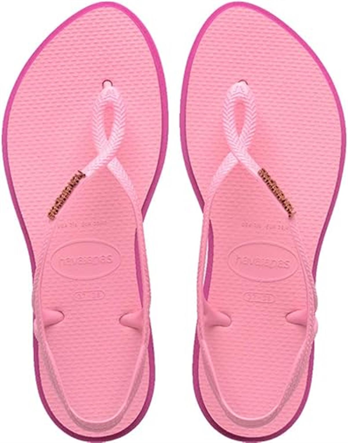 Kadın Havaianas Luna Point Terlik Pembe