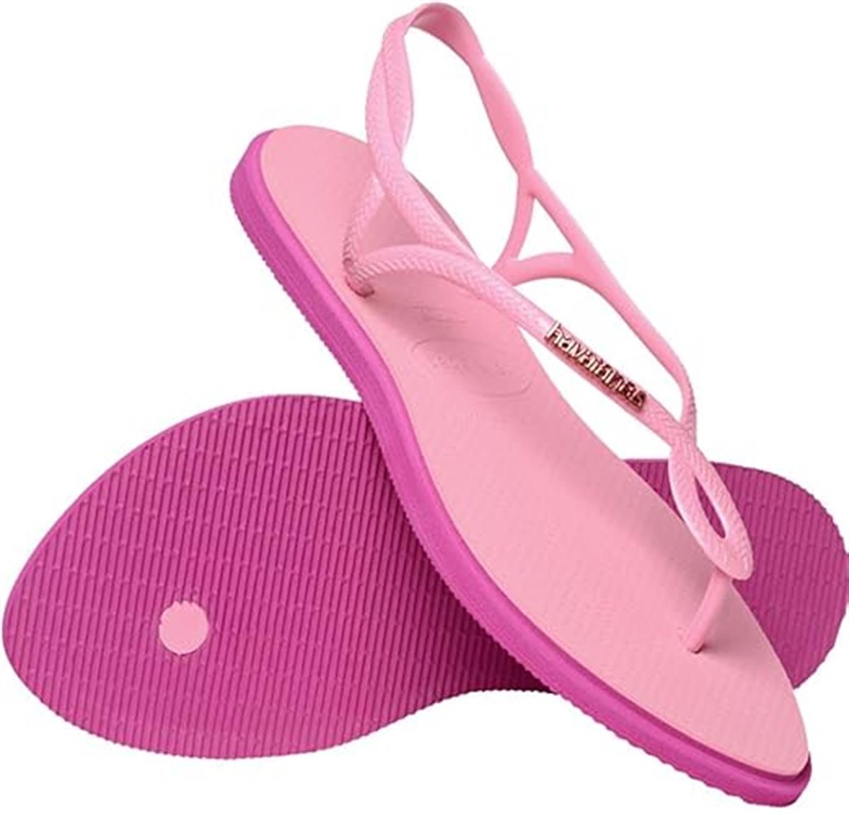 Kadın Havaianas Luna Point Terlik Pembe