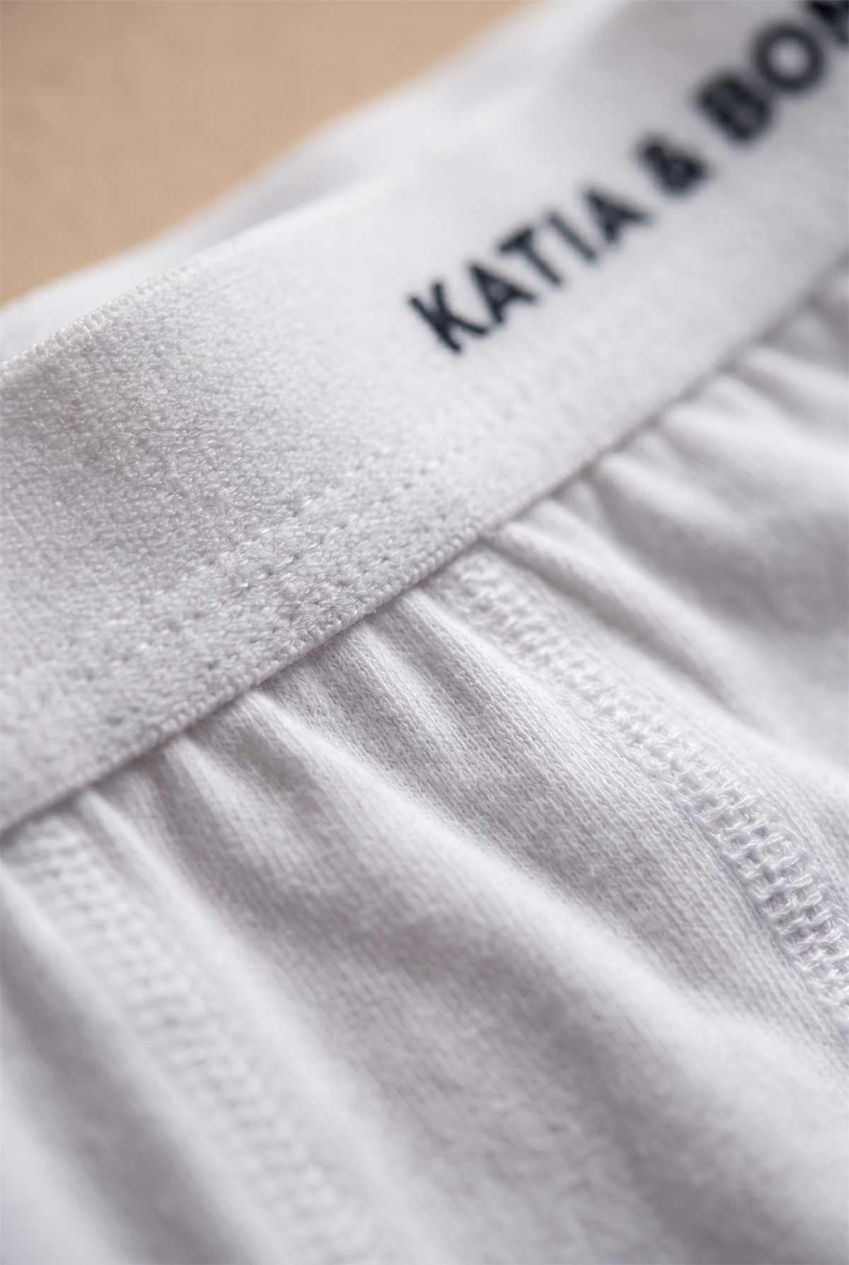 3lü Paket Basic Kutulu Erkek Çocuk Boxer Beyaz