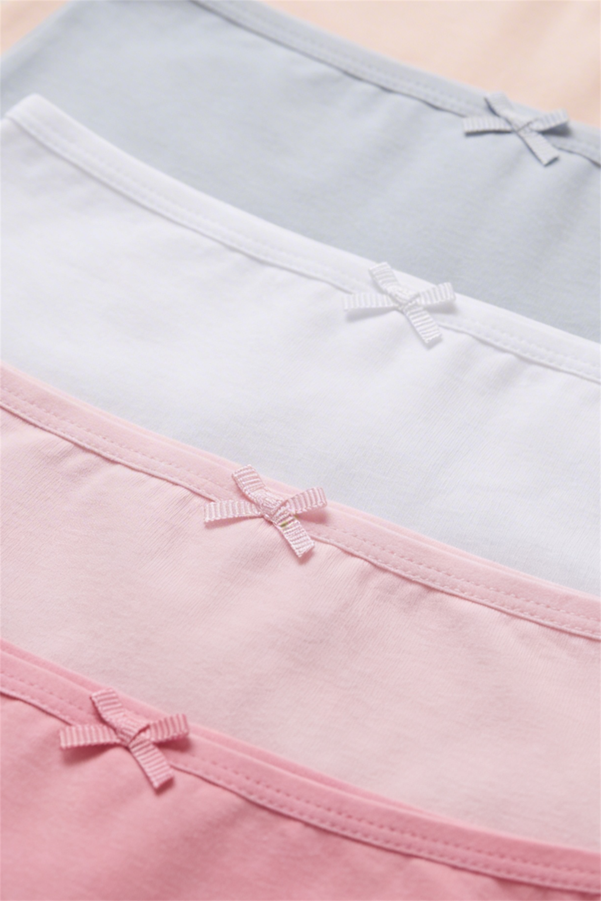 Pack Of 5 Girls Boxers Multicolor