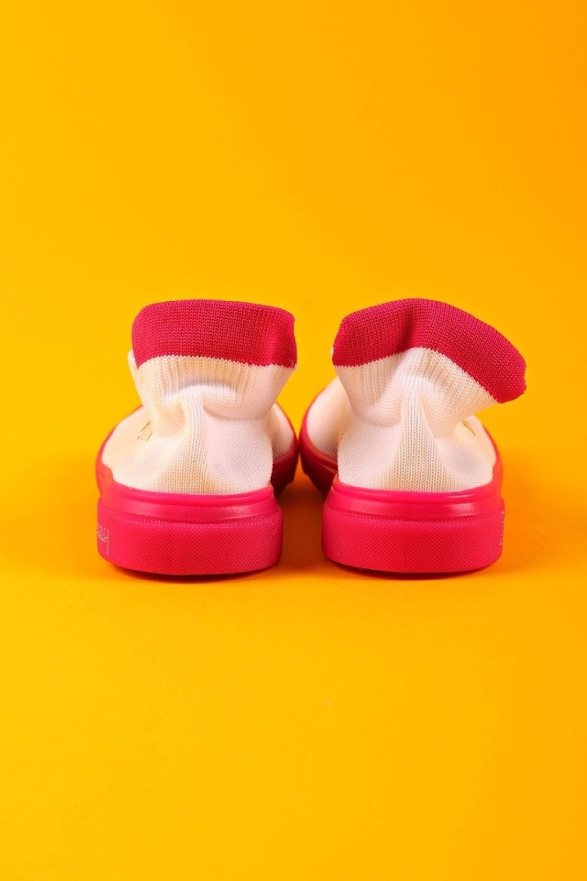 Pinky Unicorn Çorap Ayakkabı Beyaz