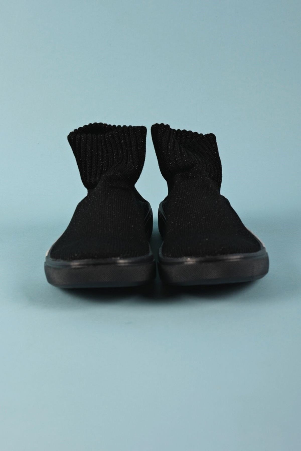 Shining Steps Çorap Ayakkabı Siyah/SILVER