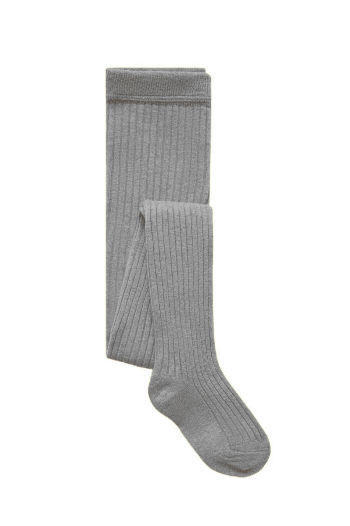 Bebek Derby Pamuklu Külotlu Çorap Gri