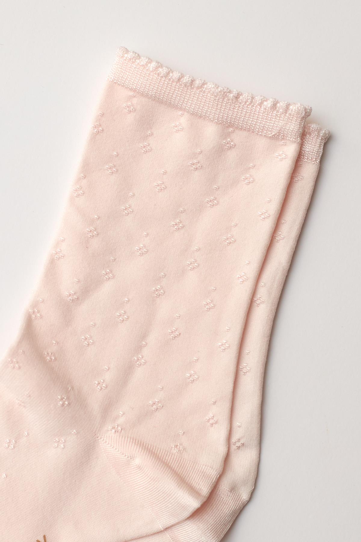 Girls Viscose Sock Socks Light Pink