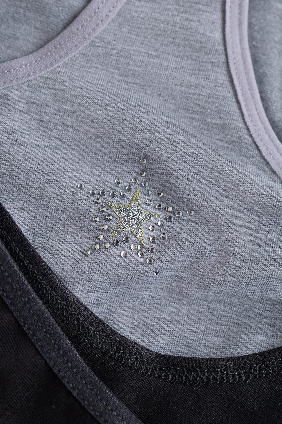 Girls 5-Pack Thick Strapped Sports Bra Black/White