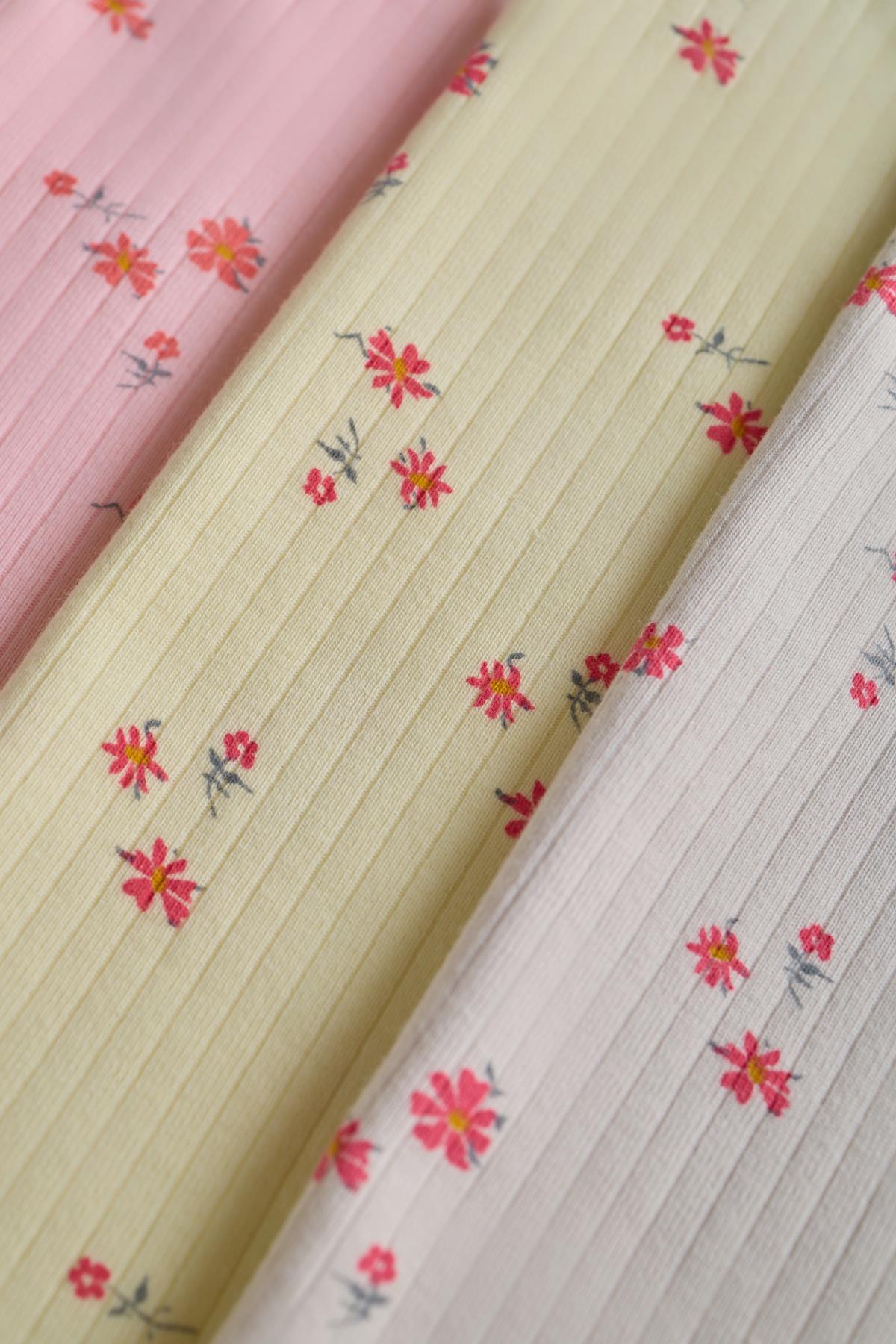 22403K2011 KIZ ÇOCUK 5 PCK RİBANALI İNCE ASKILI ATLET ÇOK RENKLİ