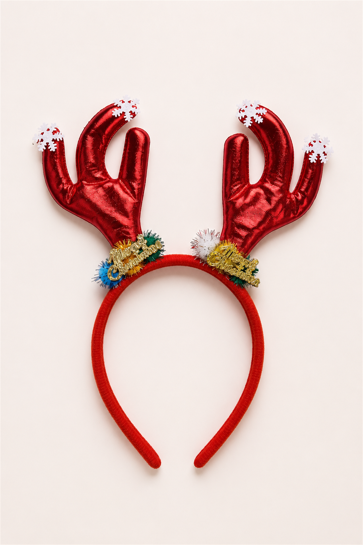 Marry Chirstmas Desenli Noel Taç