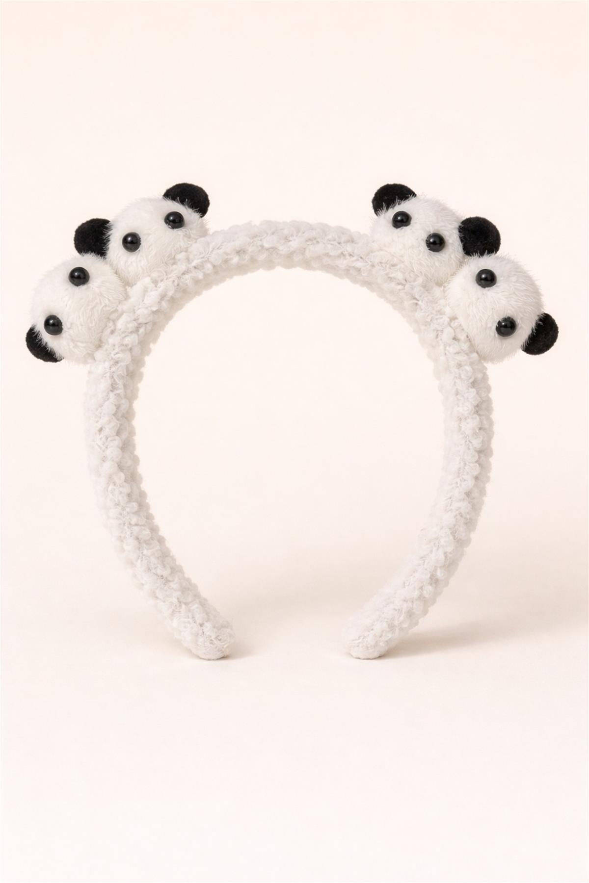 White Crown With Panda Accessory