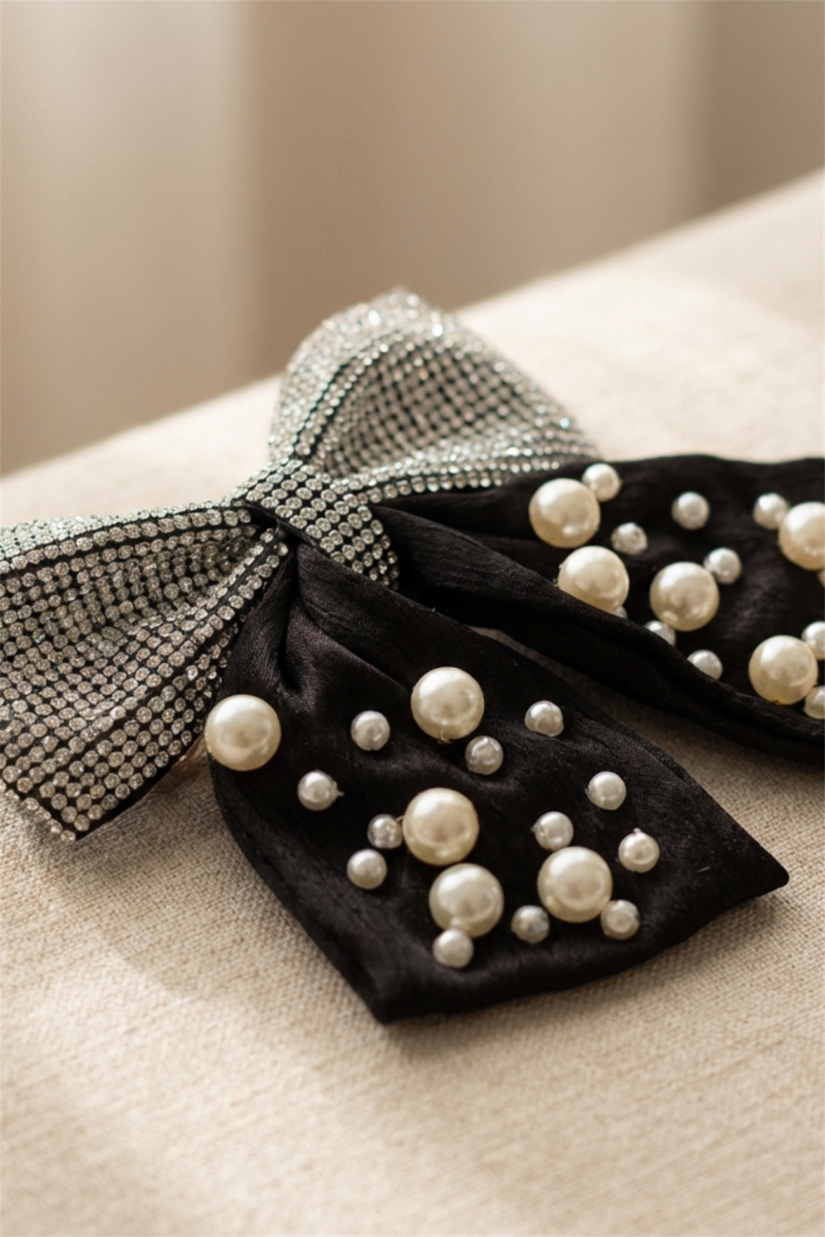 Pearl And Stone Automat Buckle Black