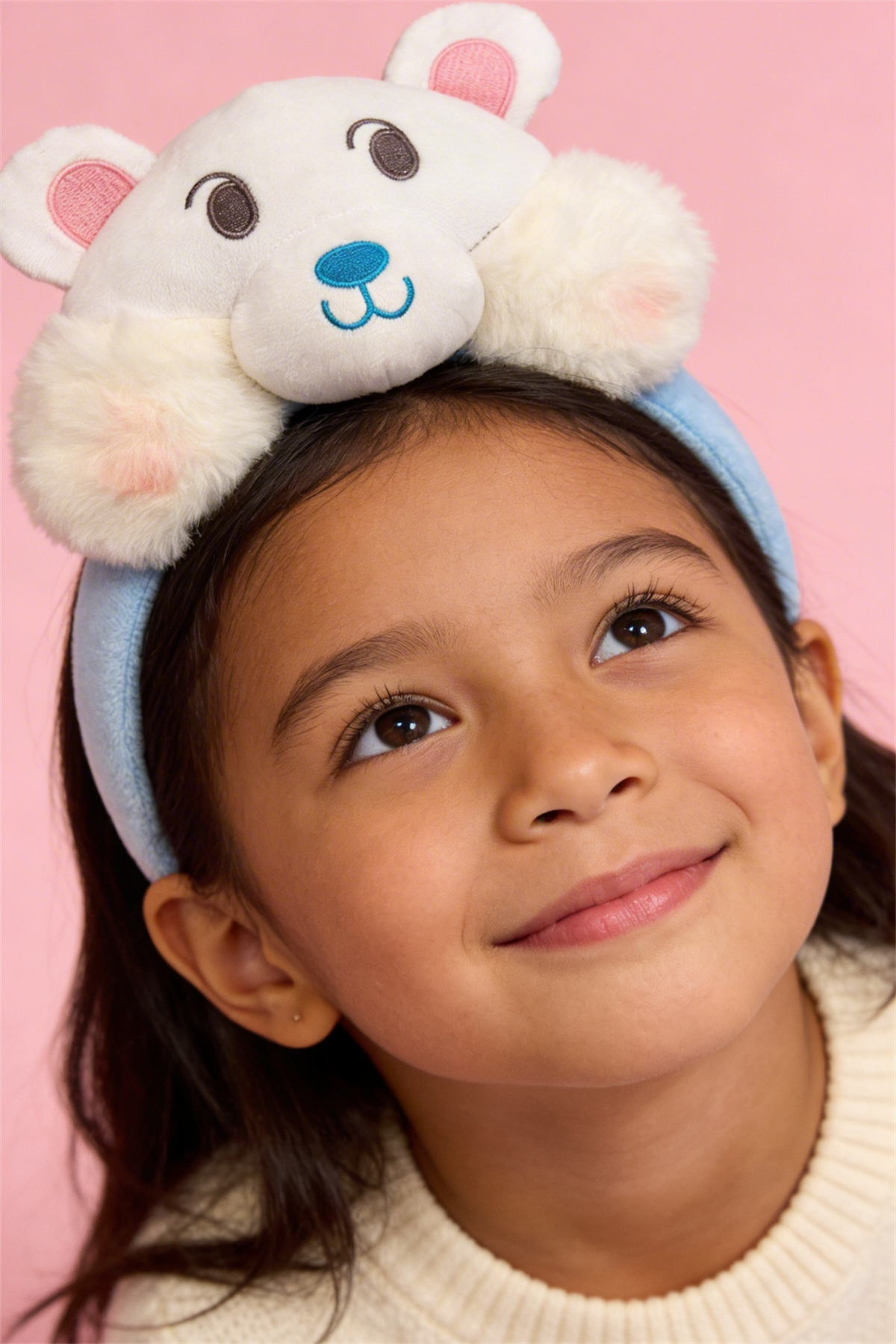 Tavşan Kulaklı Mavi Çocuk Taç