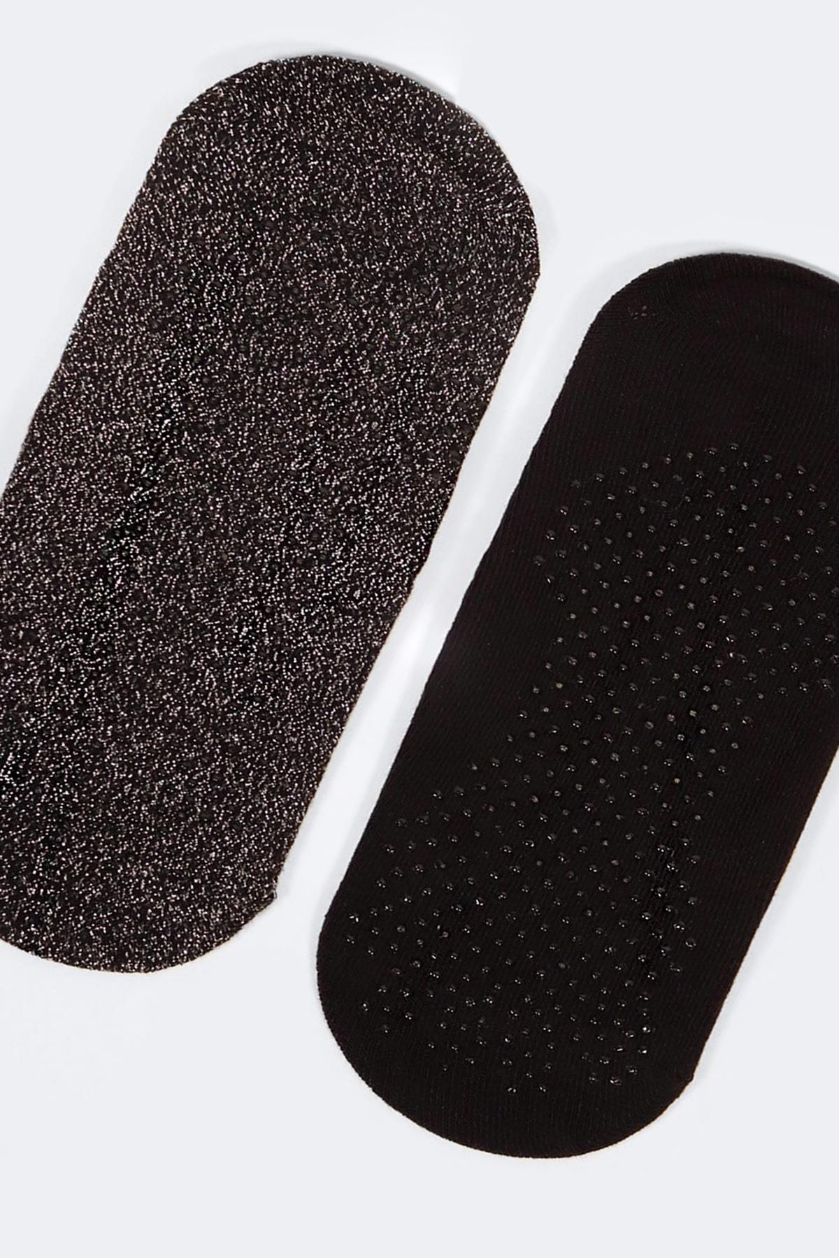 2-Pack Asta Yoga Pilates Invisible Socks for Kids