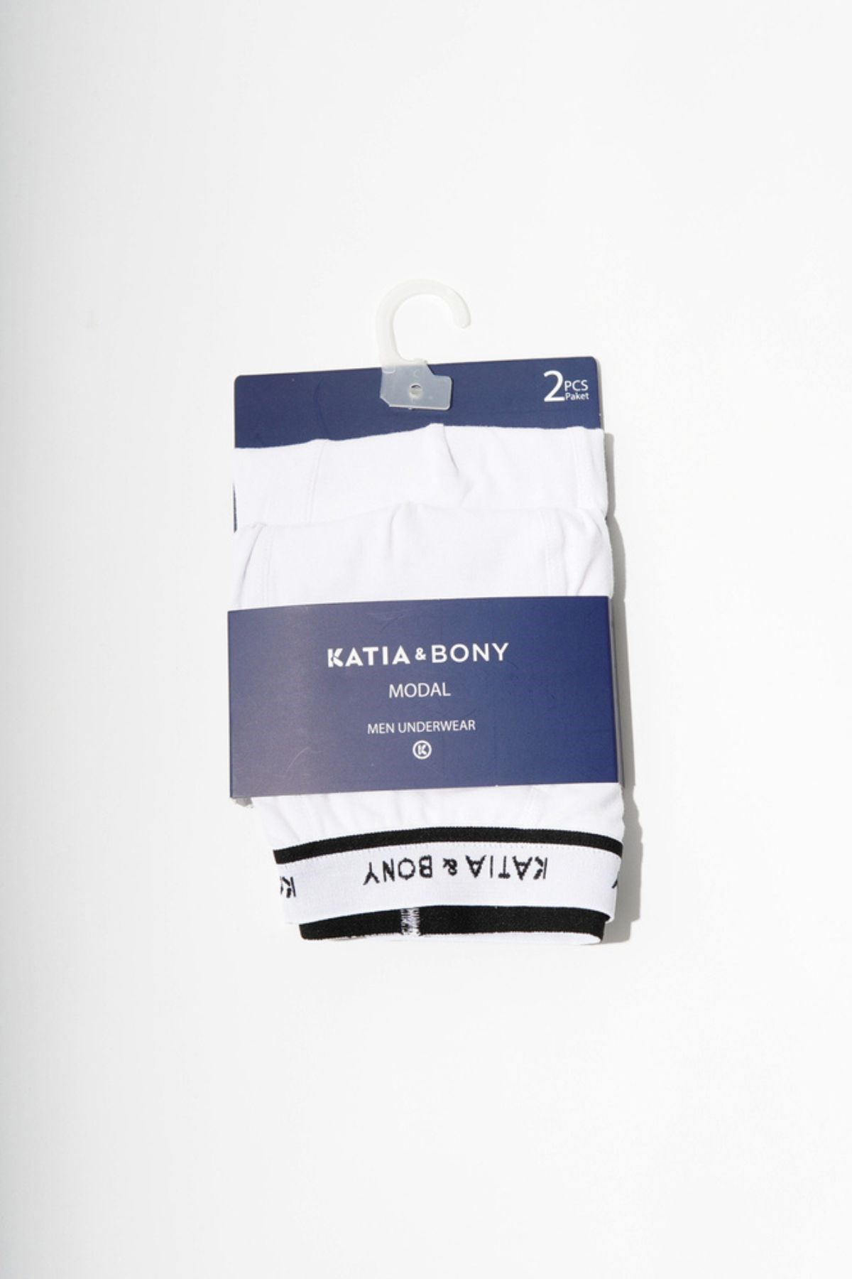 2-Pack Modal Mens Brief White/White