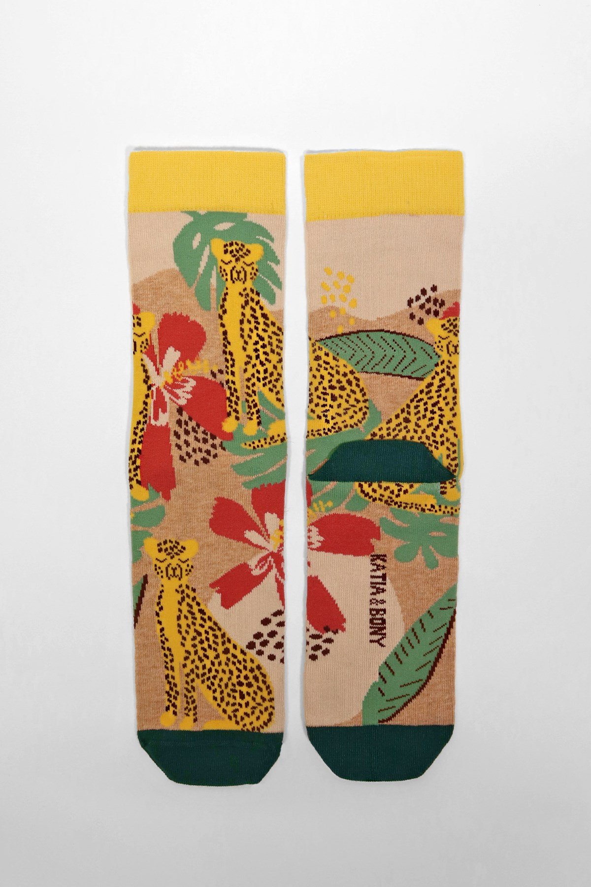 3lü Paket Art Teddy Box Unisex Soket Çorap Desenli
