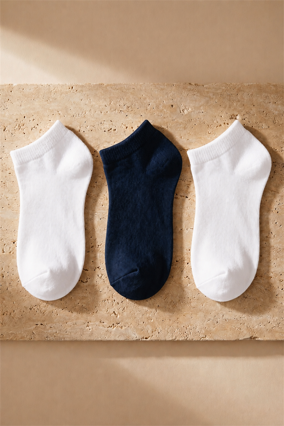 3lü Paket Çocuk Super Bambu Step Çorap