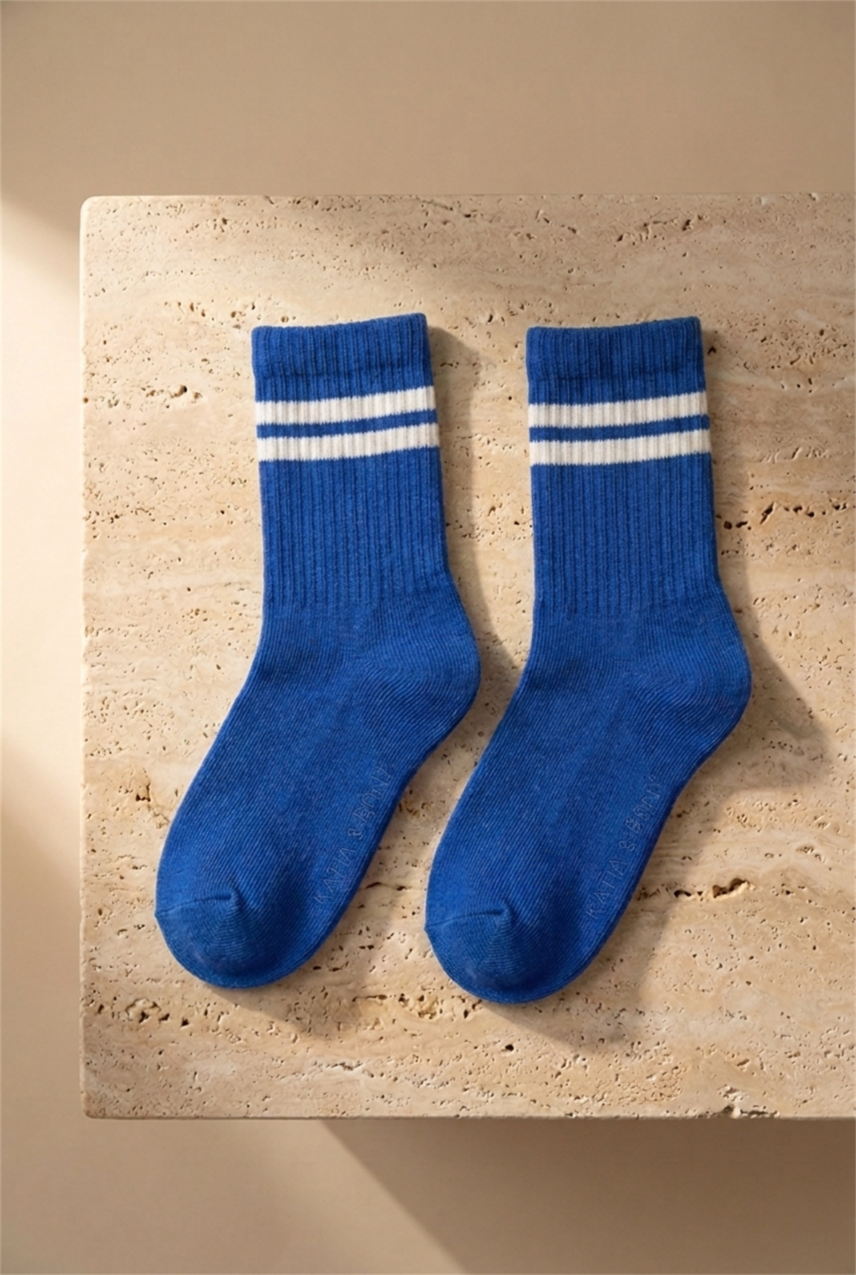 3lü Paket Şeritli Men Kids Soket Çorap