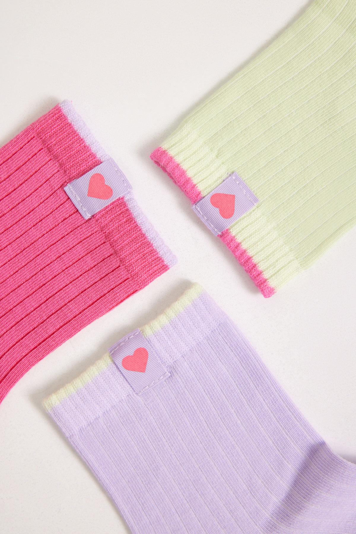 3lü Paket Fairytale Kadın Soket Çorap