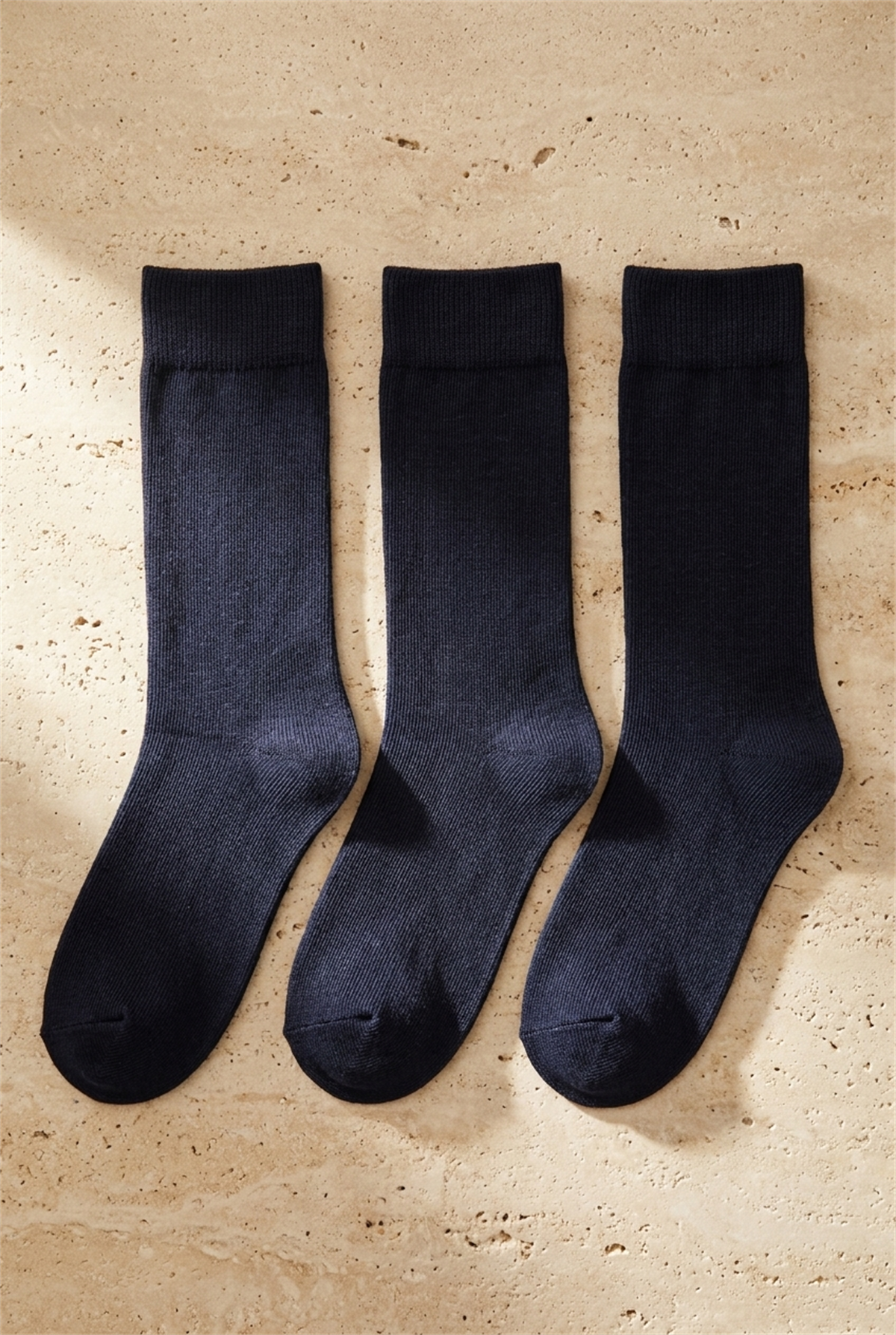 3lü Paket Family Erkek Soket Çorap Lacivert / Lacivert / Lacivert