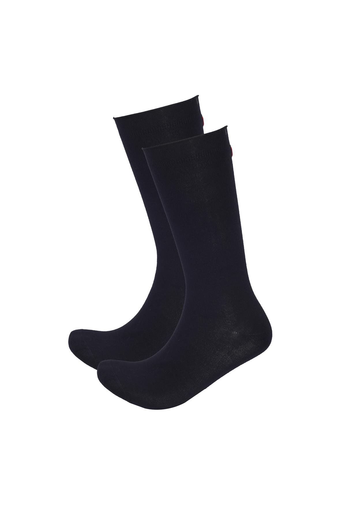 3lü Paket Harold Bambu Lastiksiz Erkek Soket Çorap Lacivert / Lacivert / Lacivert