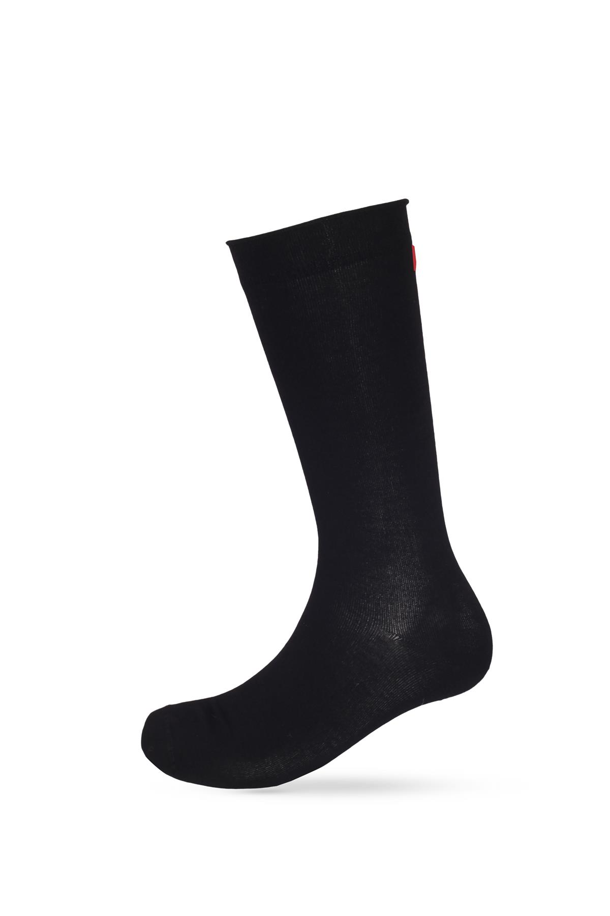 3lü Paket Harold Bambu Lastiksiz Erkek Soket Çorap Antrasit-Lacivert-Siyah