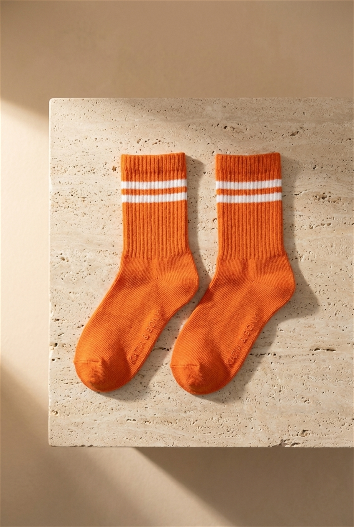 3lü Paket Kız Çocuk Şeritli Soket Çorap