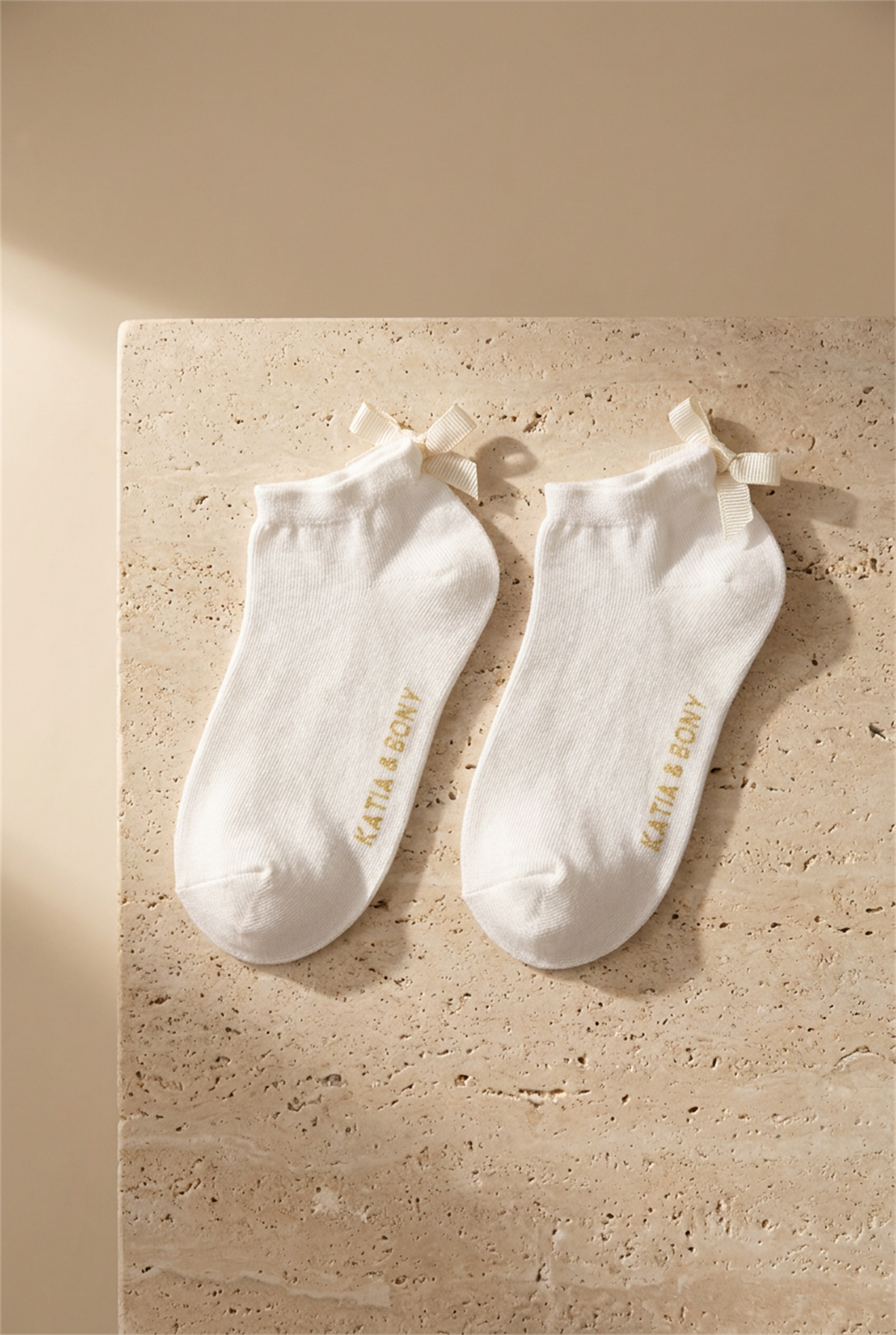 3lü Paket Kız Çocuk Soft Bambu Step Çorap Beyaz/Beyaz/Pembe