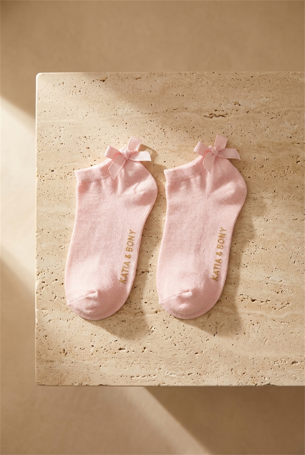 3lü Paket Kız Çocuk Soft Bambu Step Çorap Beyaz/Beyaz/Pembe