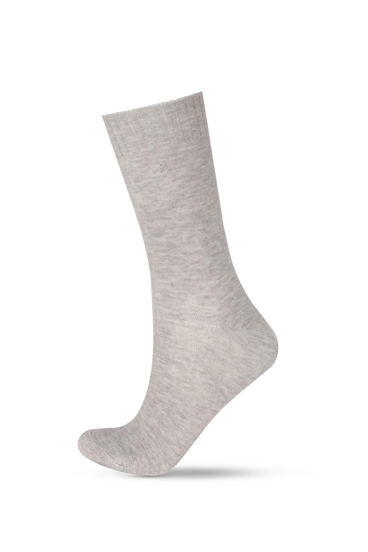 Womens 3-Pack Melissa Modal Ankle Socks Anthracite - Powder Pink - Grey Melange