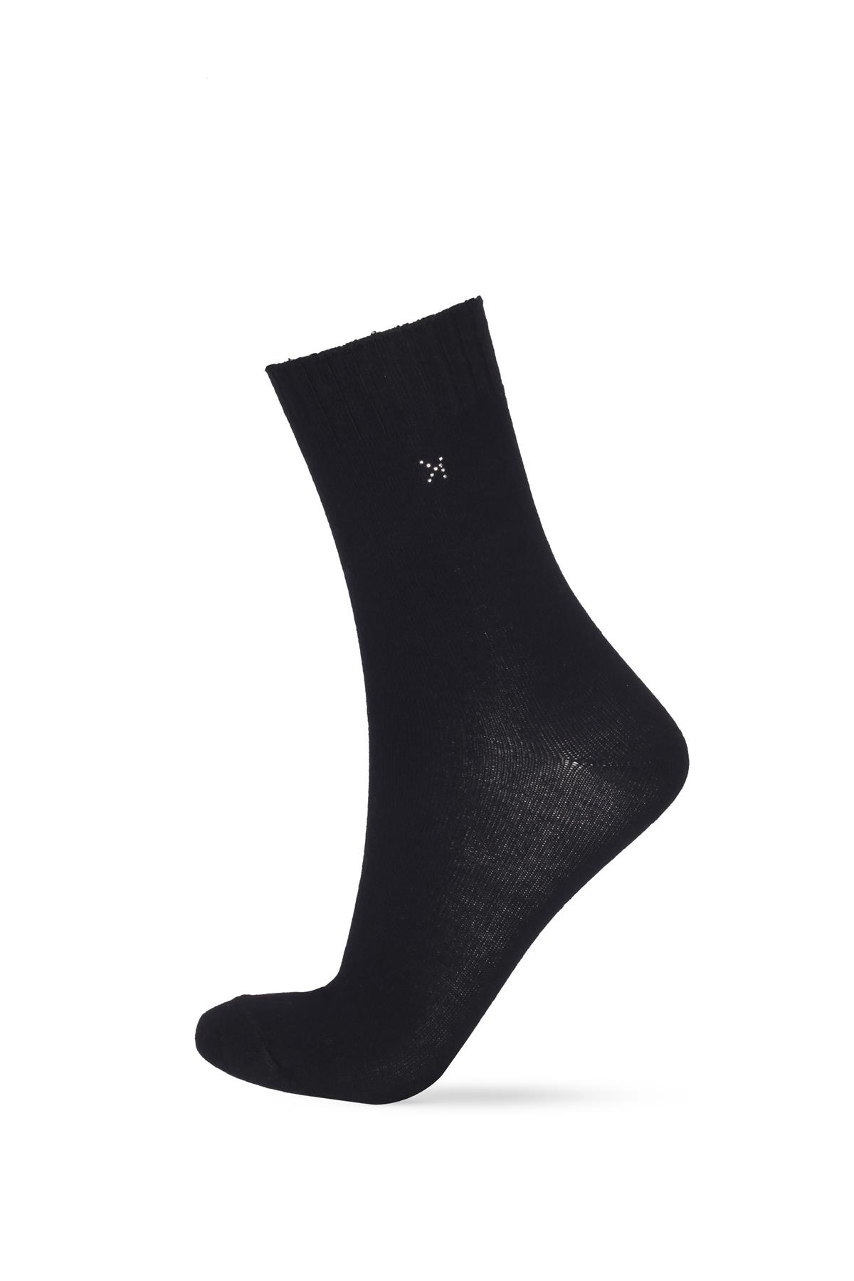 Womens 3-Pack Melissa Modal Socket Socks Black-Anthracite-Black