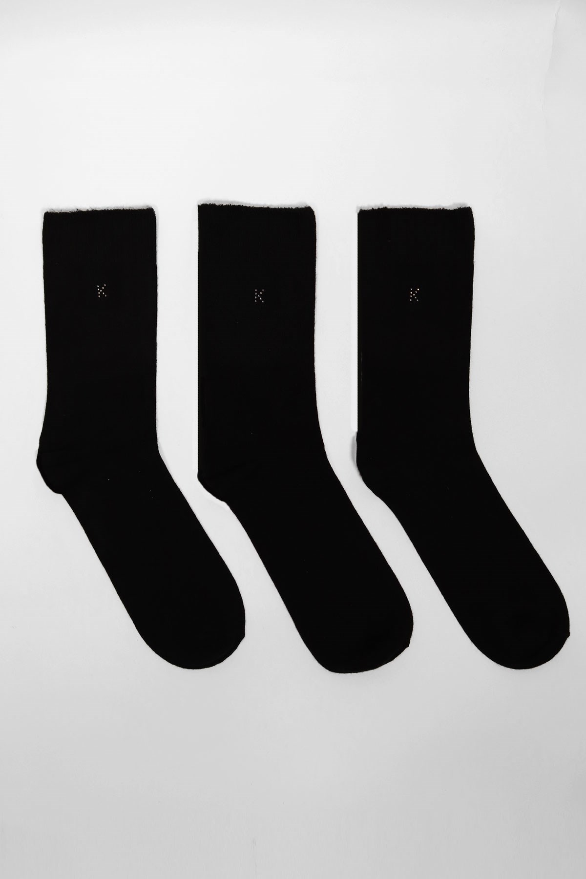 Womens 3-Pack Melissa Modal Socket Socks Black/Black/Black